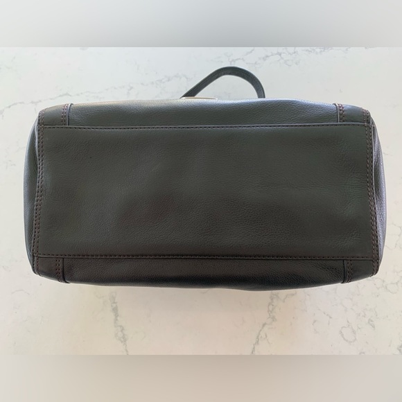 Fossil Pebbled Leather Marlow Satchel Handbag - Picture 4 of 16